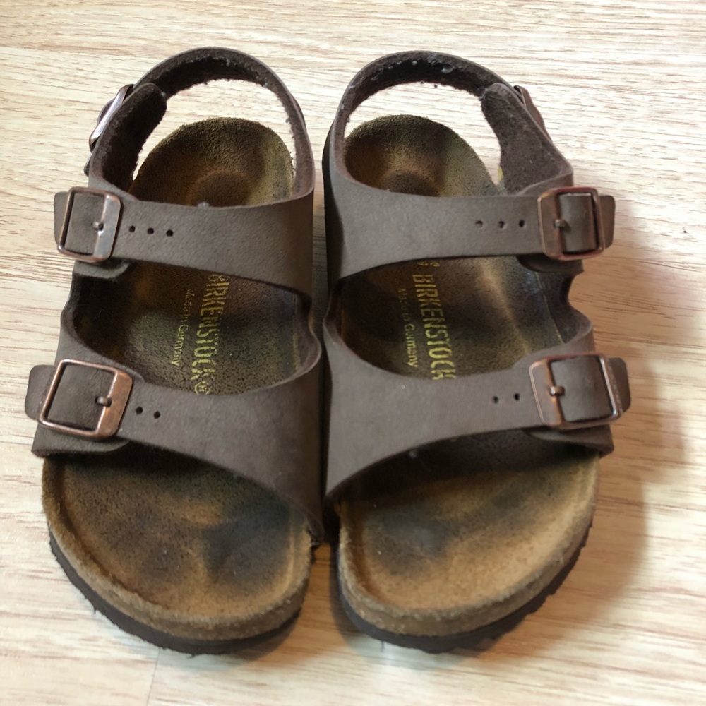 Roma style size 11-11.5 toddler 29EU Mocha color
